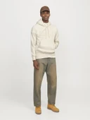 JACK JONES Original Yazılı Erkek Kapüşonlu Sweatshirt 12270541 thumbnail 5