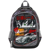 Muggle 2 Bölmeli Tokyo Speed Okul Sırt Çantası (MU-9136) thumbnail 1