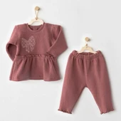 Andywawa AC26204 Casual 2'li Takım Dusky Rose - 1