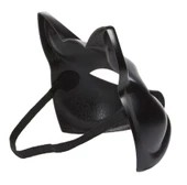 Siyah Renk Lüks Kedi Maskesi thumbnail 3