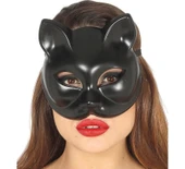 Siyah Renk Lüks Kedi Maskesi thumbnail 2