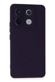 Xiaomi Redmi Note 13 Pro 5G Kılıf Nano içi Kadife Silikon - Mor thumbnail 1