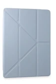 Samsung Galaxy Tab A9 Kılıf Kalemlikli Mars Tablet Kılıfı - Mavi thumbnail 1