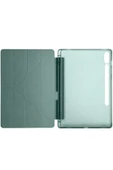 Samsung Galaxy X610 Tab S9 FE Plus 12.4 Kılıf Kalemlikli Mars Tablet Kılıfı - Koyu Yeşil thumbnail 4