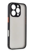 iPhone 16 Pro Max Kılıf Montreal Silikon Kapak - Siyah - 2