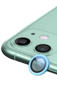 iPhone 12 Mini Raze Metal Kamera Lens - Mavi thumbnail 1