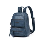 Mini Boy Yıkama Deri Kadın Sırt Çantası 21-K Barcelona 1929 thumbnail 3