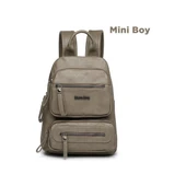 Mini Boy Yıkama Deri Kadın Sırt Çantası 21-K Barcelona 1929 thumbnail 1