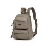 Mini Boy Yıkama Deri Kadın Sırt Çantası 21-K Barcelona 1929 thumbnail 3