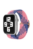 Apple Watch 38mm Star Kordon - Pembe-Mavi - 1