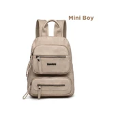 Mini Boy Yıkama Deri Kadın Sırt Çantası 21-K Barcelona 1929 thumbnail 1