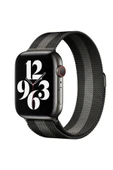 Apple Watch 38mm Metal Mıknatıslı Kordon - Siyah-Beyaz - 1