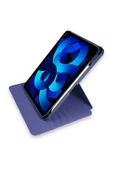iPad 10.2 (7.nesil) Kılıf Starling 360 Kalemlikli Tablet Kılıf - Lacivert thumbnail 4