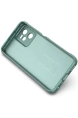 Realme C35 Kılıf Optimum Silikon - Koyu Yeşil - 5