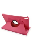Huawei MatePad Pro 10.8 Kılıf 360 Tablet Deri Kılıf - Pembe - 1