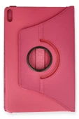Huawei MatePad Pro 10.8 Kılıf 360 Tablet Deri Kılıf - Pembe - 2