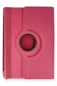 Huawei MediaPad T5 10 Kılıf 360 Tablet Deri Kılıf - Pembe thumbnail 2