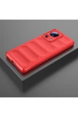 Xiaomi Mi 13 Lite Kılıf Optimum Silikon - Kırmızı - 3