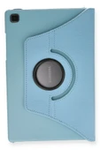 Samsung Galaxy Tab A7 10.4 Kılıf 360 Tablet Deri Kılıf - Turkuaz thumbnail 2