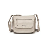 Yıkama Deri Postacı Askılı Kadın Çantası 21-K Barcelona 1934 thumbnail 1