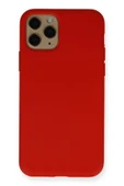 iPhone 11 Pro Kılıf Nano içi Kadife Silikon - Kırmızı - 1