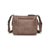 Yıkama Deri Postacı Askılı Kadın Çantası 21-K Barcelona 1934 thumbnail 2