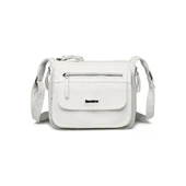 Yıkama Deri Postacı Askılı Kadın Çantası 21-K Barcelona 1934 thumbnail 1