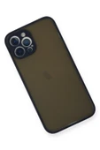 iPhone 12 Pro Kılıf Montreal Silikon Kapak - Lacivert - 3