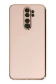 Xiaomi Redmi Note 8 Pro Kılıf Volet Silikon - Pembe - 1