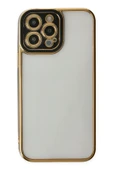 iPhone 14 Pro Max Kılıf Liva Lens Silikon - Siyah - 3