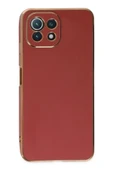 Xiaomi Mİ 11 Lite Kılıf Volet Silikon - Kırmızı - 2