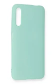 Huawei P Smart Pro / Y9S Kılıf Nano içi Kadife Silikon - Turkuaz - 2
