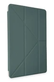 Xiaomi Pad 6 Kılıf Kalemlikli Mars Tablet Kılıfı - Koyu Yeşil thumbnail 2