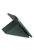 Xiaomi Pad 6 Kılıf Kalemlikli Mars Tablet Kılıfı - Koyu Yeşil thumbnail 4