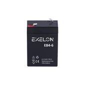 Exelon 6V4Ah 20hr Regulated Rechargeable Battery 6 Volt 4 Amper Akü Bakımsız Kuru Tip Akü 6v 4ah Akü thumbnail 2