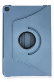 Lenovo Tab M10 TB328FU Kılıf 360 Tablet Deri Kılıf - Turkuaz thumbnail 2
