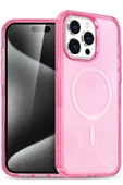 Apple iPhone 14 Pro Max Star Magsafe Kapak - Pembe - 1