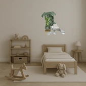 Şık Köpek Yüzü  Dekoratif Aynalı Tablolar thumbnail 2