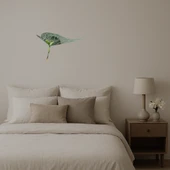 Modern Yaprak Tasarımlı  İç Mekan Aynalı Tablo thumbnail 2