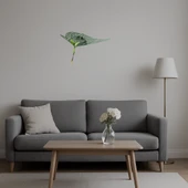 Modern Yaprak Tasarımlı  İç Mekan Aynalı Tablo thumbnail 5