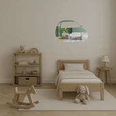 Modern Klasik Araba Temalı  Duvar Aynalı Tablosu - 5