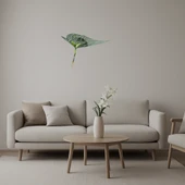 Modern Yaprak Tasarımlı  İç Mekan Aynalı Tablo thumbnail 1