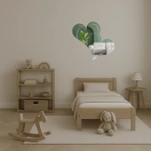 Kalp Desenli  Romantik Dekor Aynalı Tablo thumbnail 3