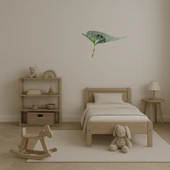 Modern Yaprak Tasarımlı  İç Mekan Aynalı Tablo thumbnail 4