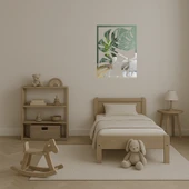 Monstera Bitkisi Desenli İç Mekan Aynalı Tabloi - 4