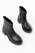 02-3033 Siyah Fermuarlı Günlük Kadın Bot thumbnail 1