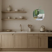 Biber ve Sebzeler Temalı  Dekoratif Aynalı Tablo thumbnail 4