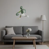 Top Sektiren Erkek Emoji Dekoratif Aynalı Tablo - 5