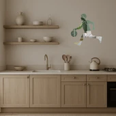 Top Sektiren Erkek Emoji Dekoratif Aynalı Tablo - 2