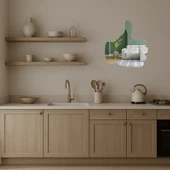 Beğeni Sembolü Modern Dekoratif Aynalı Tablo - 3